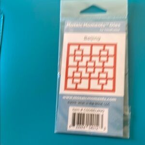 Mosaic moments die Beijing .,Geometric